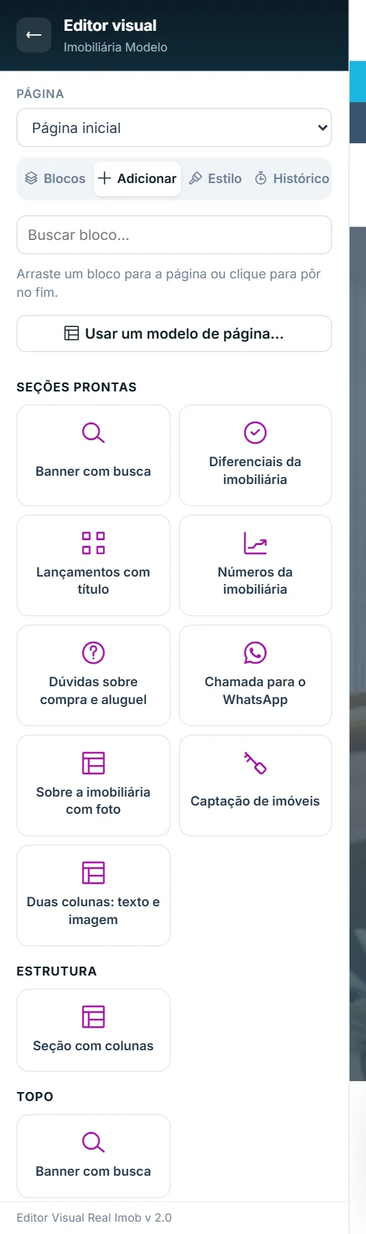 Biblioteca de blocos