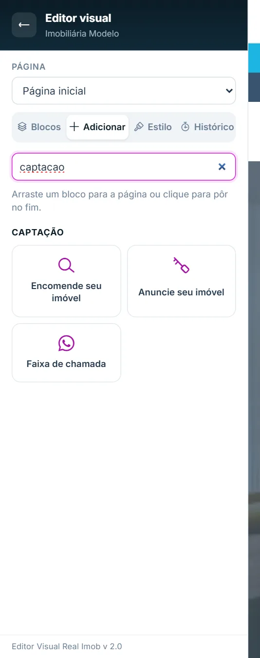 Busca por grupo: “captação”
