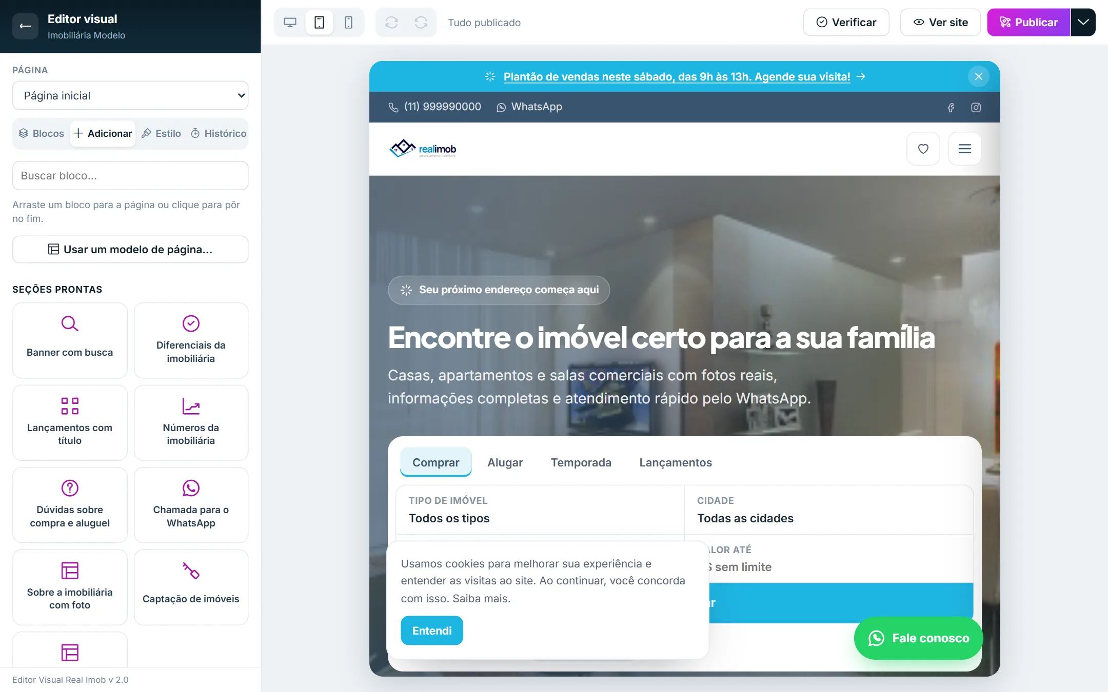 Prévia no modo Tablet (820 px)