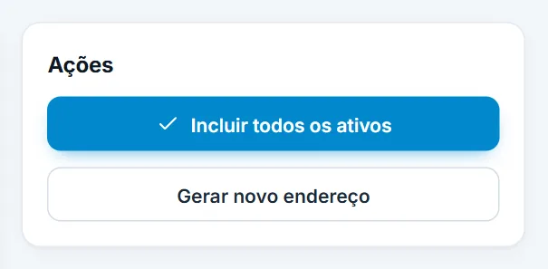 Quadro Ações