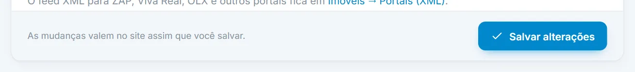 Salvando a verificação